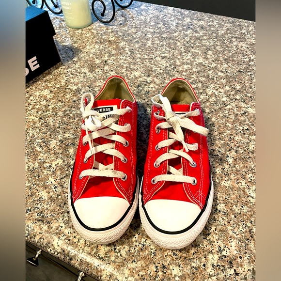 Converse Other - Girls red Converse